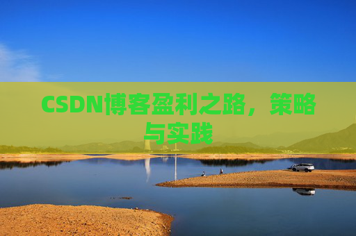 CSDN博客盈利之路，策略与实践